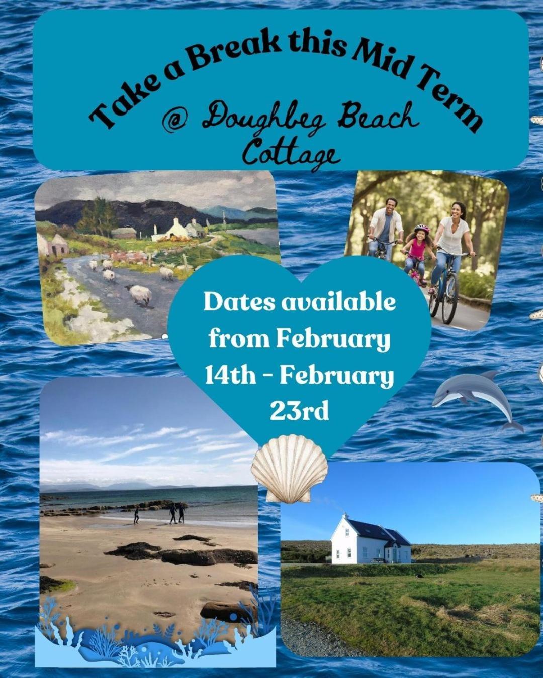 Doughbeg Beach Cottage มัลแรนนี ภายนอก รูปภาพ